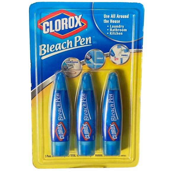 Clorox Other Retired Clorox Bleach Pen Gel Dual Tipped 2oz Ea 3pk